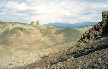 Craters of the Moon area in Idaho. Duane Reynolds, Idaho Bureau of Land Management.